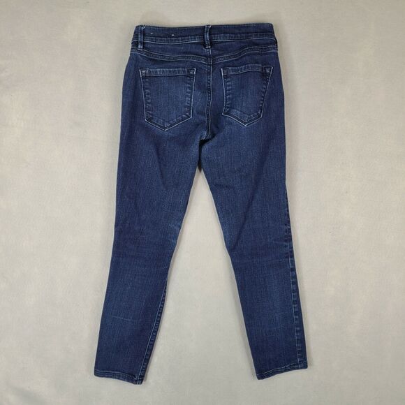 Ann‎ Taylor LOFT Super Skinny Women's Jeans Size 25/0 Blue (27x25.5) Low Rise - Picture 2 of 10